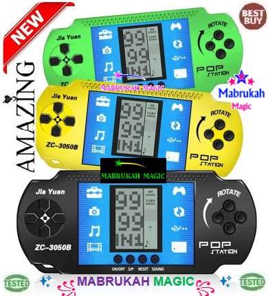 *CLEARANCE*RETRO CLASSIC CHILDHOOD TETRIS HANDHELD CONSOLE POP STATION VIDEO GAME***BID PER ITEM!!!