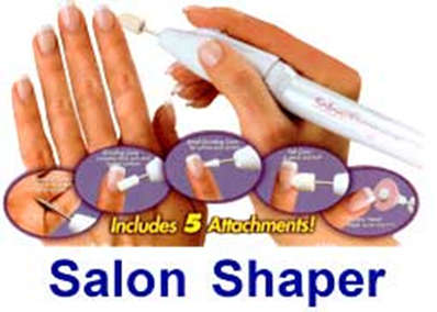 *1 ON AUCTION**FREE BATTERIES***SAVE***ON MANI"S & PEDI"S***SALON SHAPER***CRAZY SALE!!!