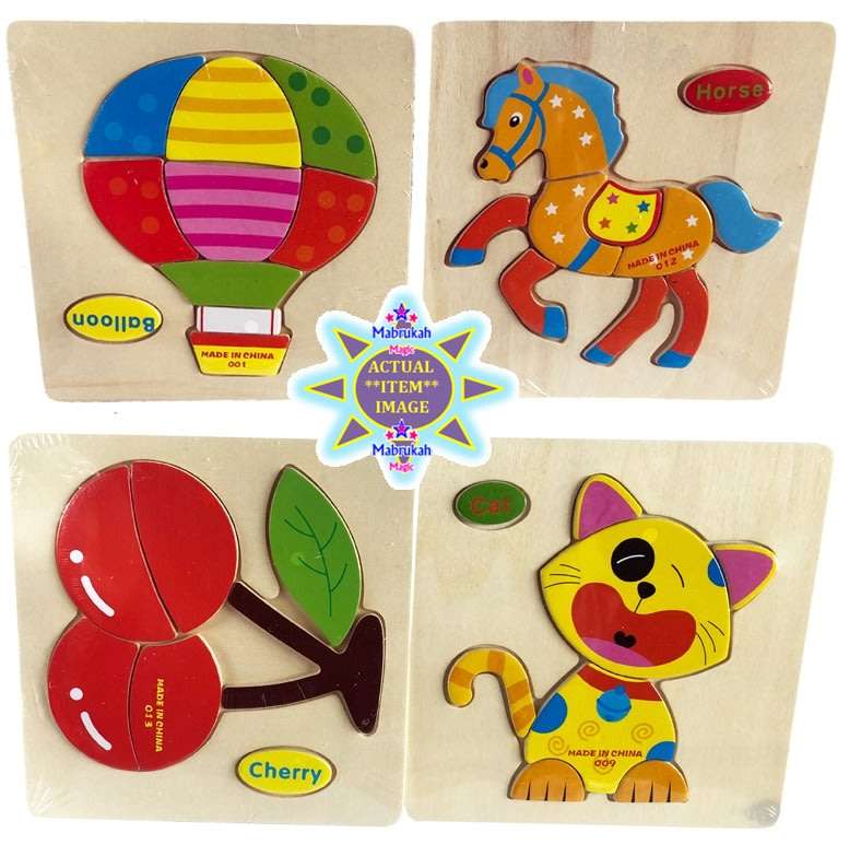 **NEW*FANTASTIC***VARIED DESIGNS POP OUT WOODEN PUZZLES***LAST CLEARANCE STOCK***BID PER ITEM***