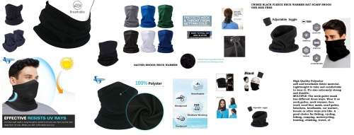 *HOT DEALS*WINTER WARMERS*ONLY MILITARY PATTERNS CAMOUFLAGE FLEECE NECK WARMER*BID PER ITEM!!!