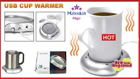 ***GENIUS SAFE INNOVATION- USB CUP WARMER***