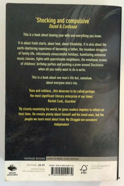 A Man in Love - Karl Ove Knausgaard. My Struggle: 2. SIGNED Softcover, 2013