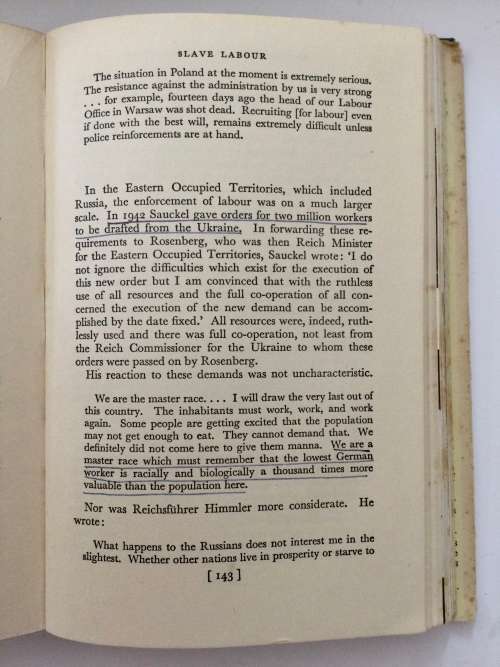The Scourge of the Swastika - Lord Russell of Liverpool. Hardcover w/dj. 10th Ed. 1955