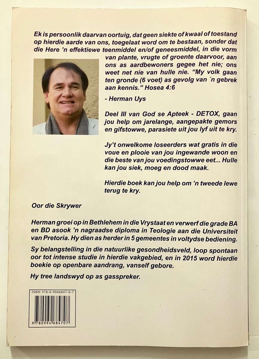 God se Apteek  Deel III- Herman Uys. Sagteband, 1e Uitg, 2015