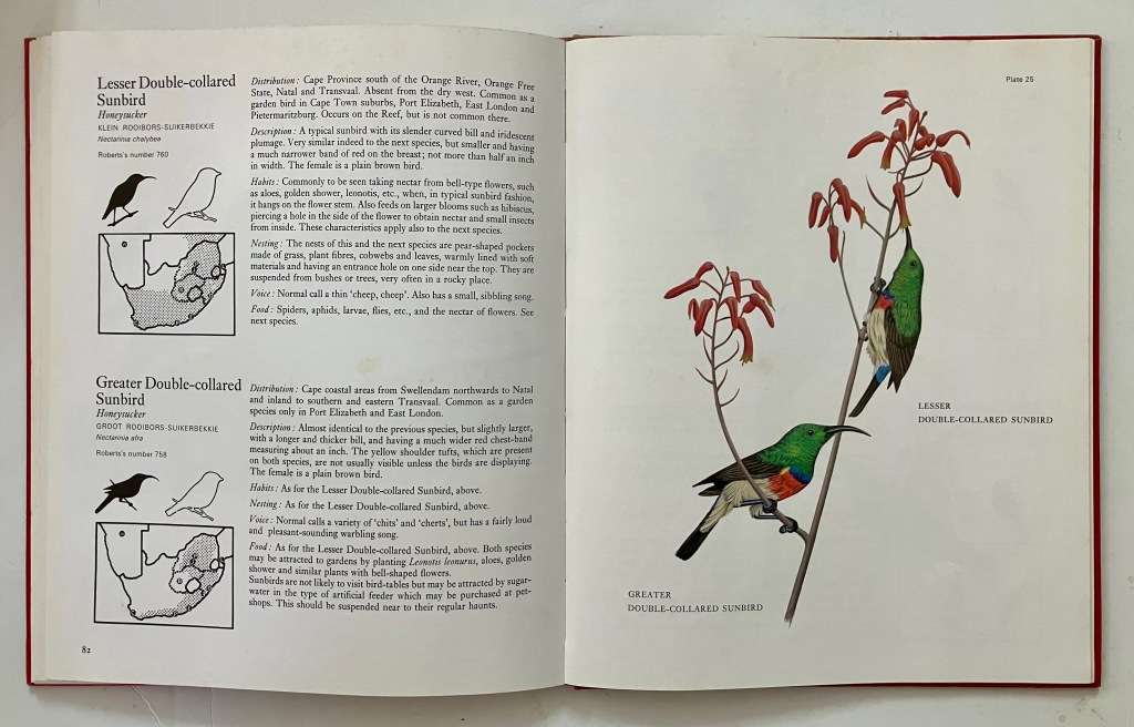 Garden Birds of South Africa - Kenneth Newman. Hardcover no dj, 1st Ed. 1967