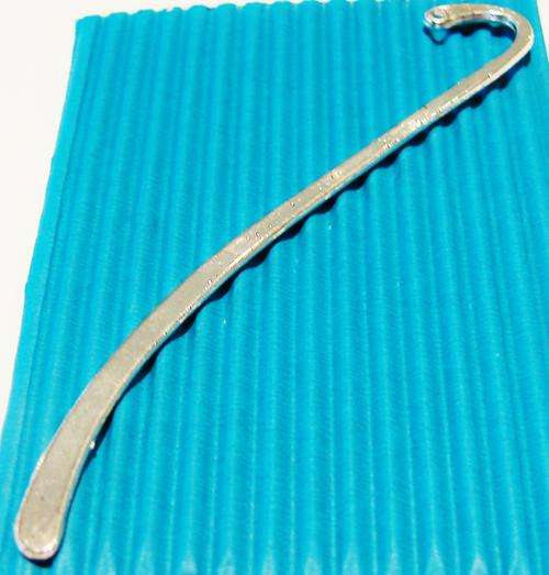 90mm Silvertone Bookmark