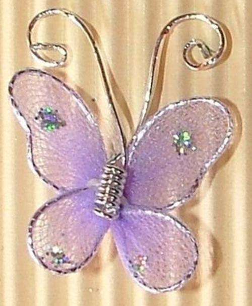 25mm Lilac Butterfly