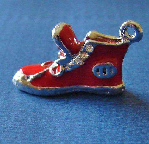 20mm Red "Tekkie" Charm