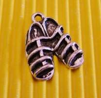 Armour of God Charm, 19mm - SHOES OF READINESS, Ephesians 6:15