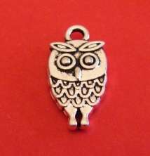 Owl Charm, 18mm