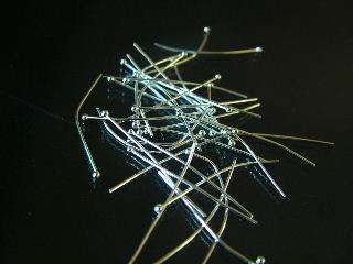 30mm Silvertone Head Pin with Ball Top (50 Pieces)  (NOT YOUR USUAL)