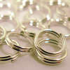 7mm SILVERTONE SPLITRINGS (25 Pieces)