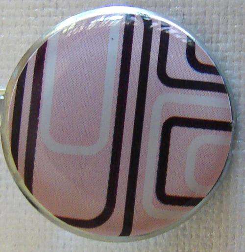 MASSIVE SALE - 18mm Designer Stripe Brads (4 Pieces) - NOW SELLING AT COST PRICE