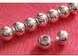2mm SILVER PLATED Round Crimp Beads (Packet of 100 Pieces)