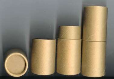 Natural Paper Storage Canister - 6 Canisters per Pack