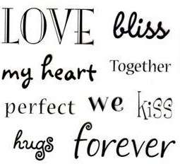 Large Wording Rub Ons - Please see full sheet below