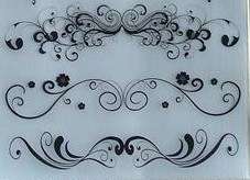 NEW - Rub-Ons, Curls & Twirls - Please see full sheet below