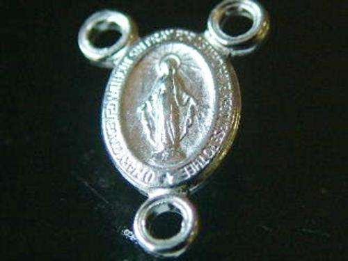 Sterling Silver 12mm Rosary Link