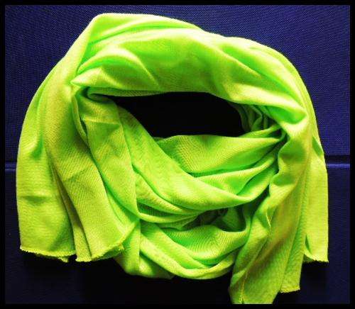 Green Neon Scarf