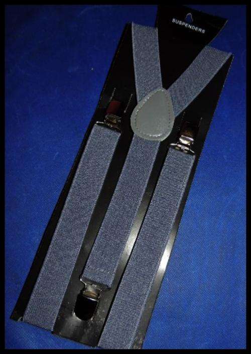 Grey Suspenders A