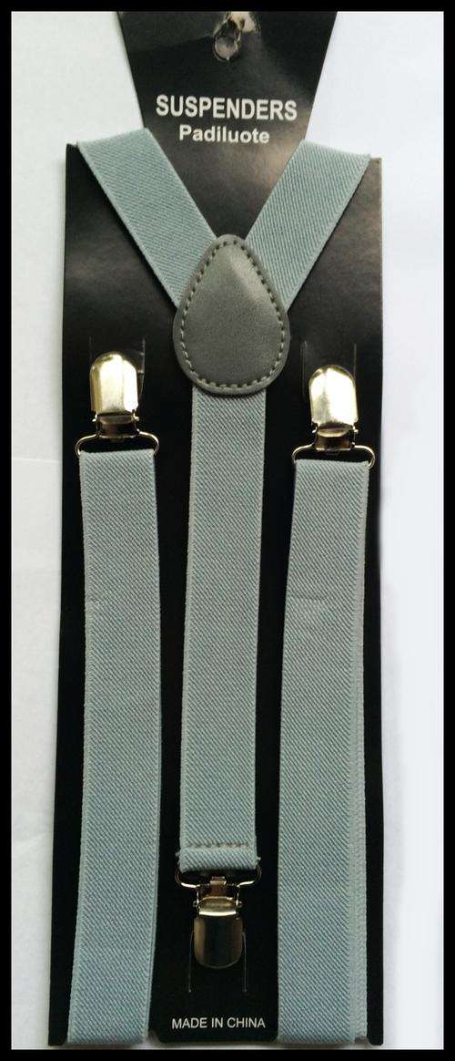 Grey Suspenders