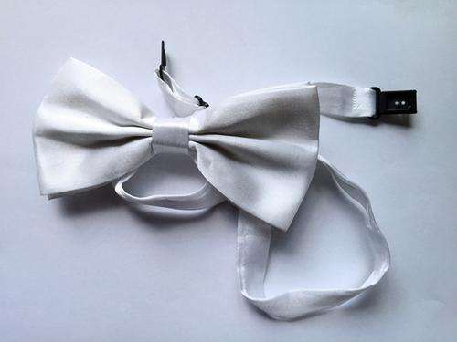 Mens Bowtie WHITE