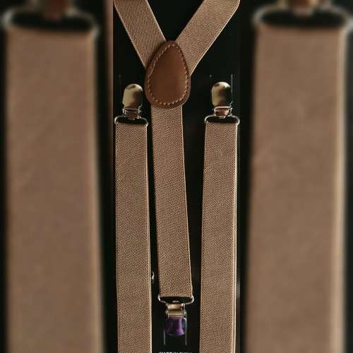 Light Brown Suspenders