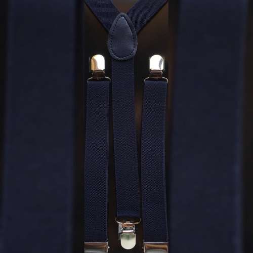 Navy Suspenders