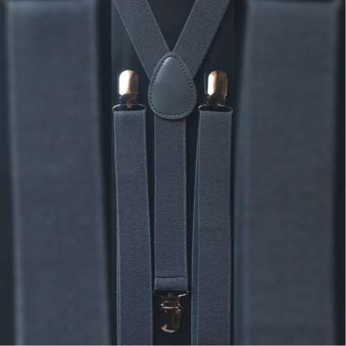 Grey Suspenders
