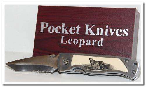 Great Five Pocket Knife - Leopard