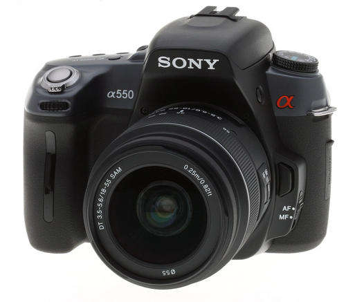 Sony A550 Kit with 18-55mm lens *NEW*