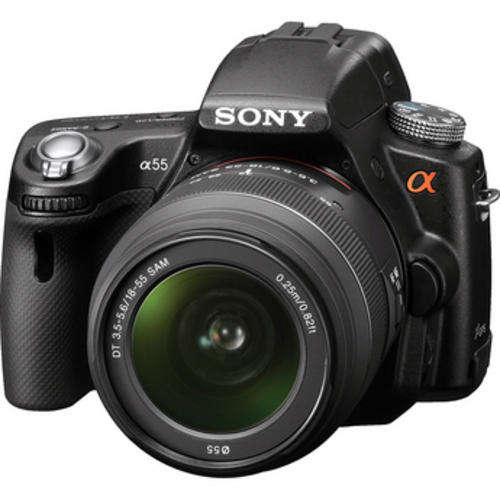 **NEW**   Sony Alpha DSLR-SLT-A55 Digital Camera With 18-55mm lens