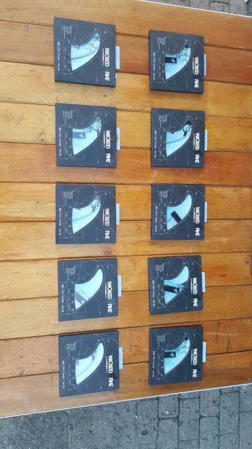 WICKED FINZ BRAND NEW SET OF 3 PER BOX