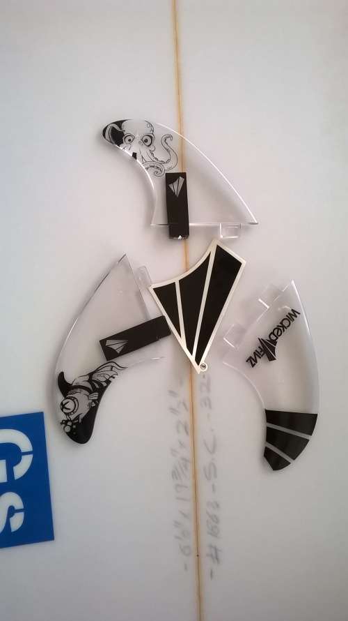 WICKED FINZ BRAND NEW SET OF 3 PER BOX