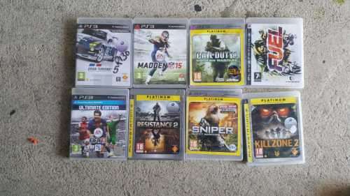 Ps3 game bundle all tested in original covers one bid for all games in picture
