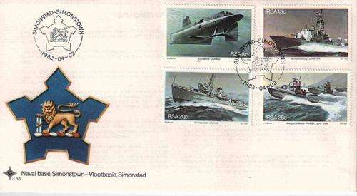 1982 - FDC 3.36 - Naval Base Simonstown
