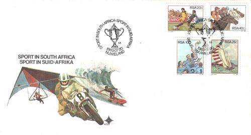 1983 - SA FDC 4.5 - Sport in South Africa