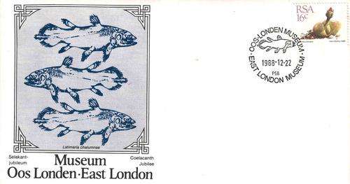 1988 - SA Commemorative Cover - 50th Anniversary of discovery of the Coelacanth