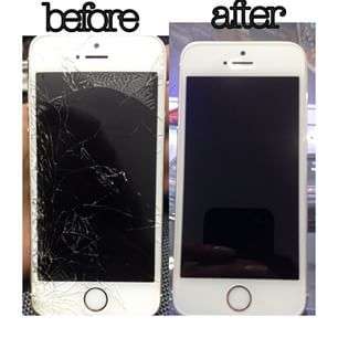 IPHONE 5S LCD TOUCH SCREEN DIGITIZER ASSEMBLY WHITE ORIGINAL PART REPAIR REPLACEMENT SERVICE