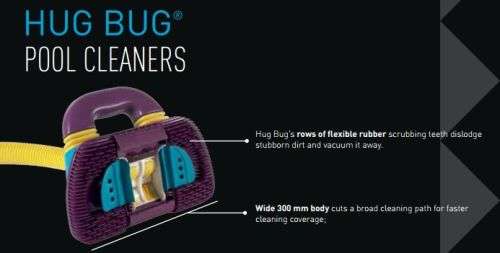 Kreepy Krauly Pool Cleaner - Hug Bug (Combi-Pak)