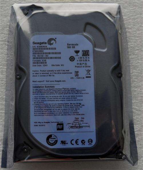 seagate 500gb barracuda ST500DM002 sata hard drive brand new sealed 3.5