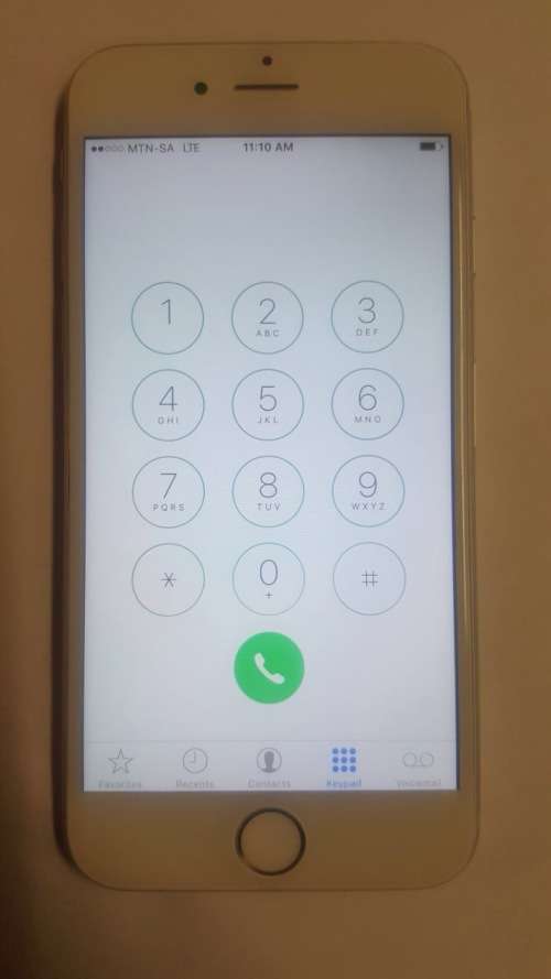 iphone 6 64gb white in good condition