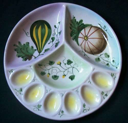 ITALIAN CANAPE PLATE