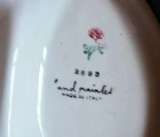 ITALIAN CANAPE PLATE