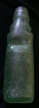 SCARCE 1900'S CODD BOTTLE RELIANCE PATENT