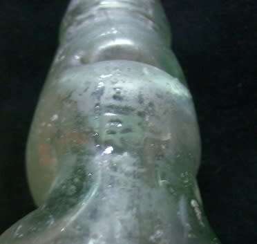 SCARCE 1900'S CODD BOTTLE RELIANCE PATENT