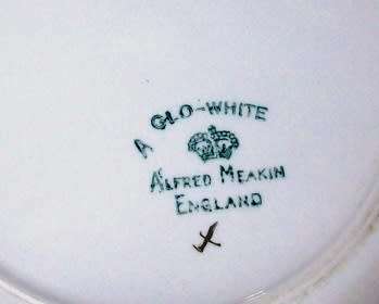 Two 1950's ALFRED MEAKIN CEREAL BOWLS  Fen pattern