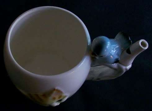 VINTAGE CHILD'S MUG - WHISTLE FOR YOUR MILK