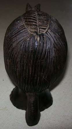 EBONY WOMAN'S HEAD