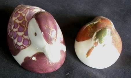 VINTAGE PORCELAIN DUCKS